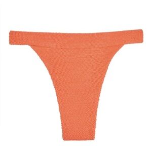 NEW Monday Swimwear Argentina Bottom Summer Peach Crinkle